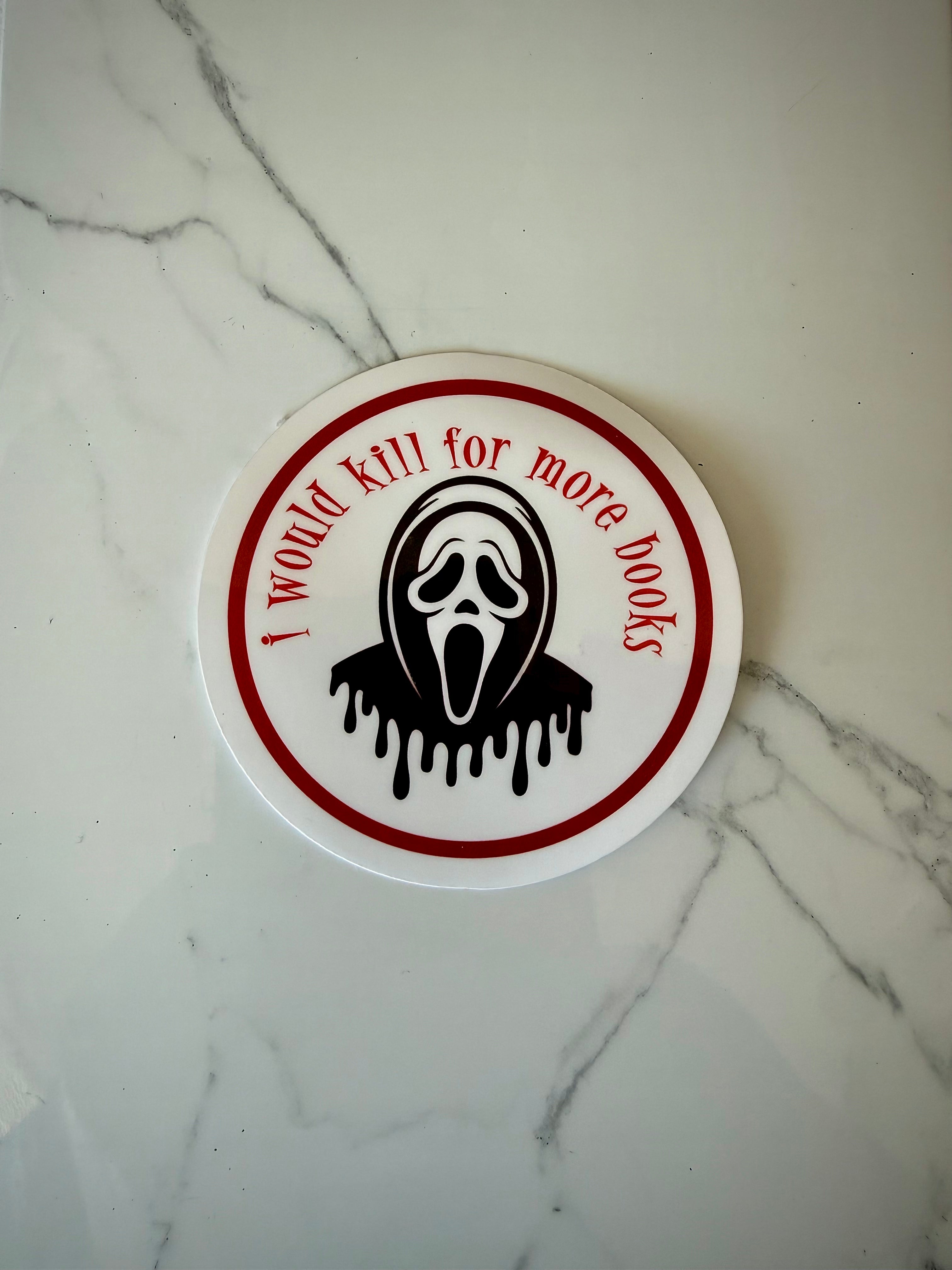 Killer Book Sticker