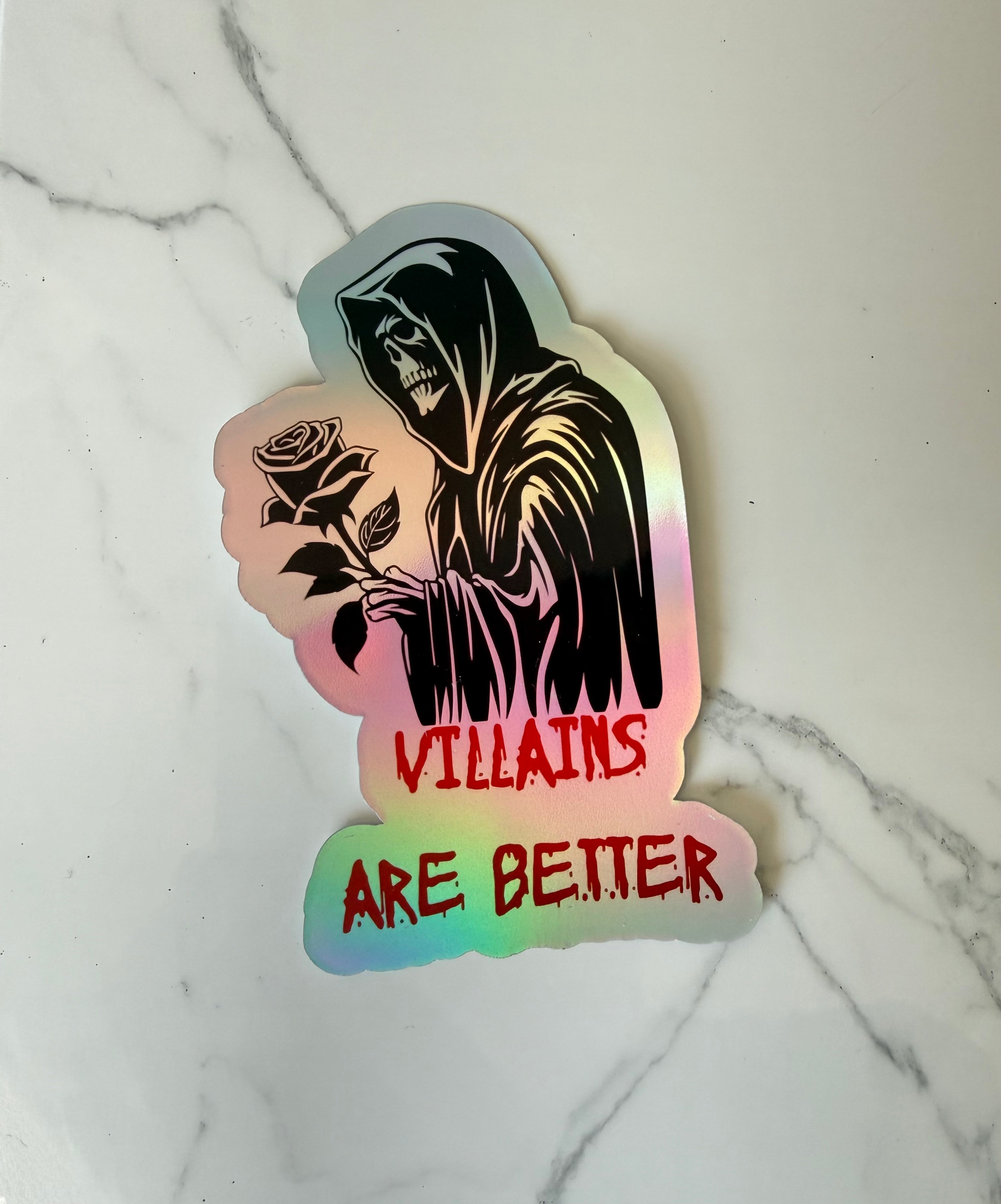 Villains Sticker