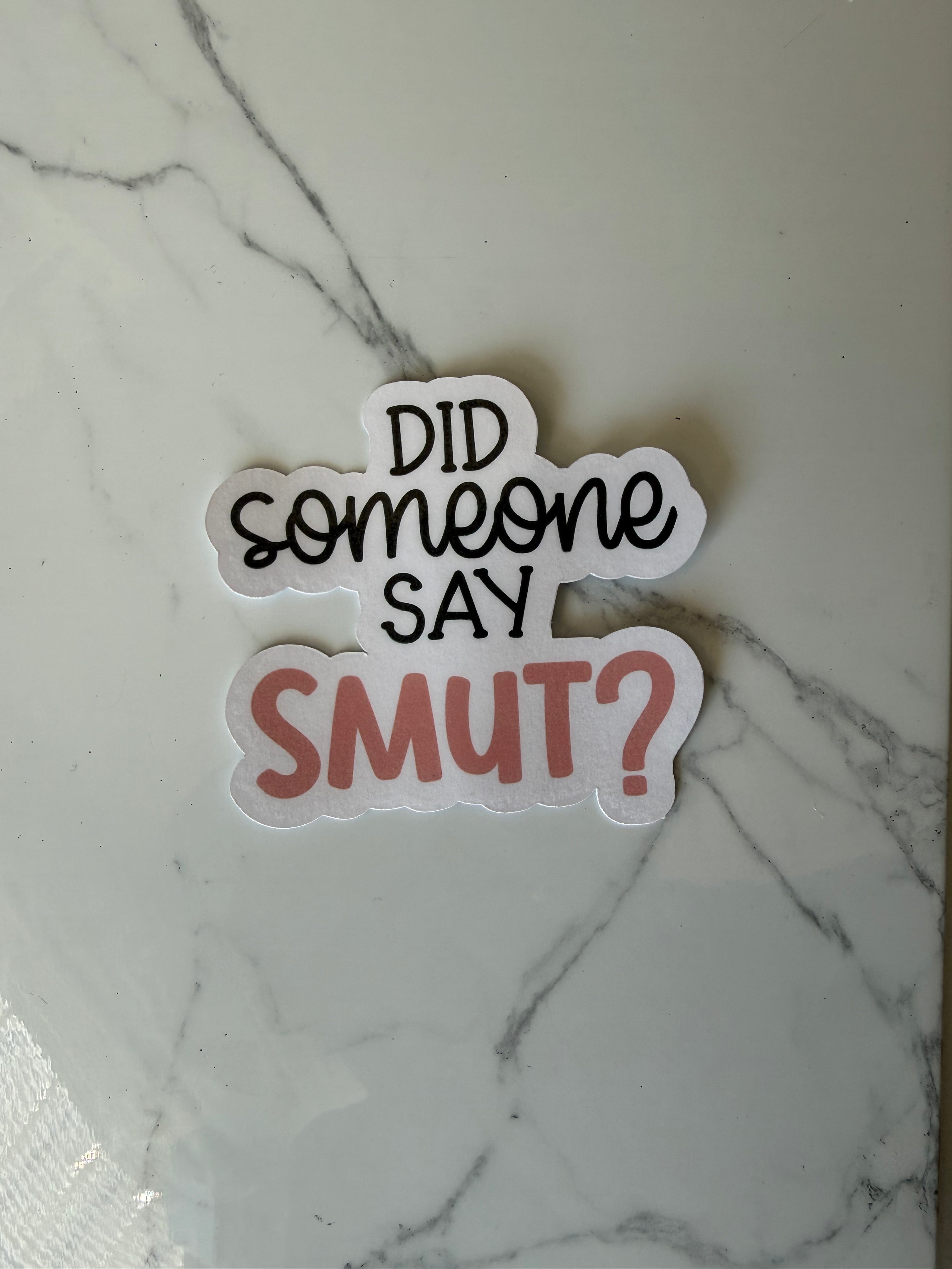 Smut? I Like Books Sticker
